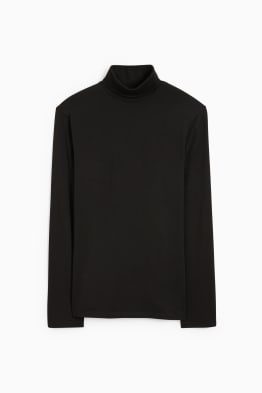 Polo neck top