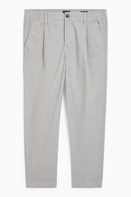 Pantaloni chino in velluto - tapered fit