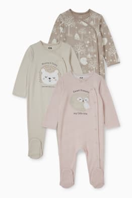 Multipack 3er - Baby-Schlafanzug