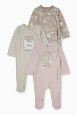 Cheap baby sleepsuits multipack discount