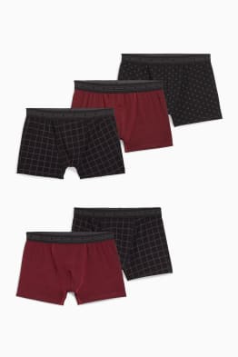 Multipack of 5 - boxer shorts - jersey