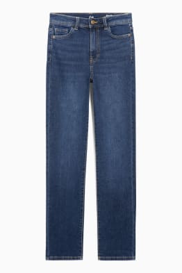 Straight jeans - vita alta - LYCRA®