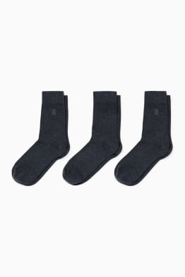 Set van 3 paar - sokken - comfortabel boordje