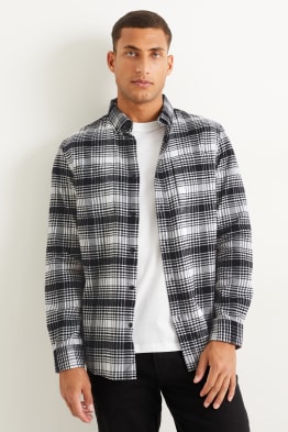 Košile - regular fit - button-down - kostkovaná