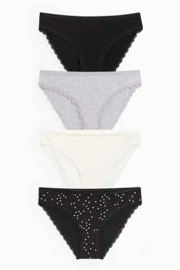 Confezione da 4 - slip