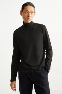 Polo neck top