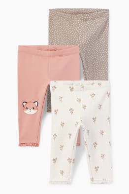 Pack de 3 - leggings para bebé