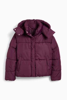 CLOCKHOUSE - quilted jacket with hood