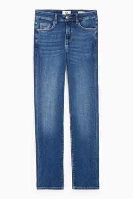 Straight Jeans - Mid Waist - LYCRA®