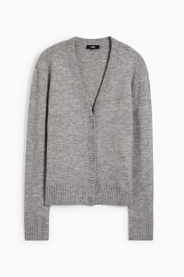 Basic-Strickjacke