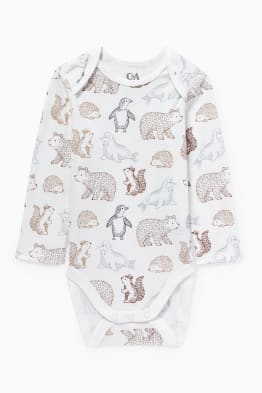 Baby bodysuit - patterned