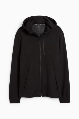 Active zip-through hoodie