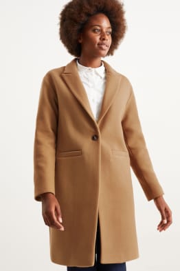 Manteau - laine mélangée