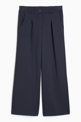 Jersey trousers - pinstripes