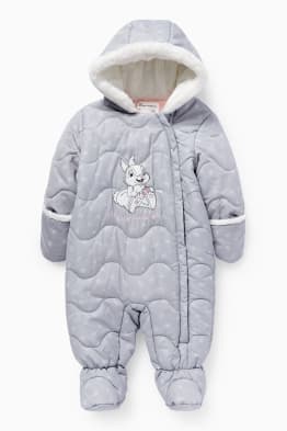 Bambi - baby snowsuit with hood