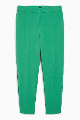 Cloth trousers - mid-rise waist - regular fit