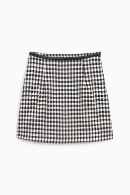 Miniskirt - check