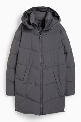 CLOCKHOUSE - quilted coat with hood