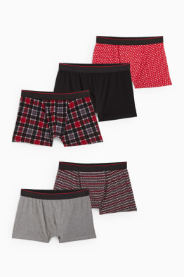 Lot de 5 - boxers de Noël