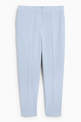 Cloth trousers - mid-rise waist - regular fit