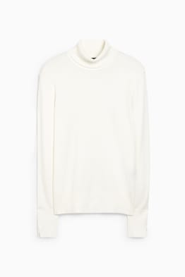 Pull col roulé homme c&a clearance