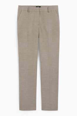 Pantalons formals - mid waist - slim fit