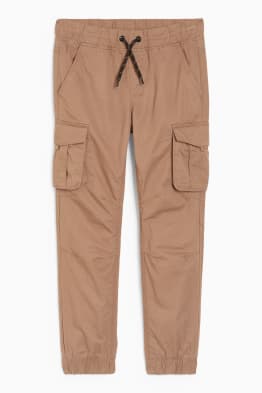 Pantalon cargo - pantalon doublé