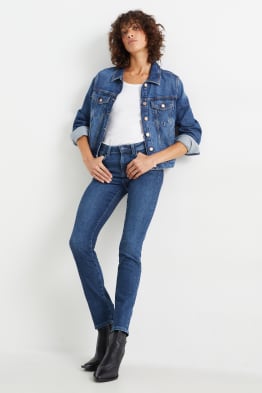 Slim jeans - dżinsy ocieplane - LYCRA®