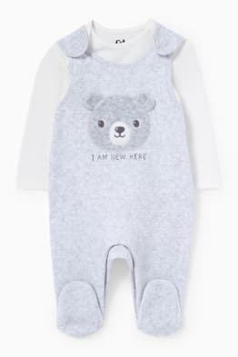 Toddy bear - romper set - 2 piece