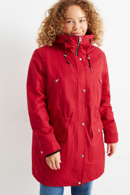 Parka met capuchon