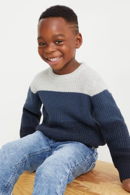 Sweter - w paski