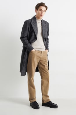 Corduroy trousers - regular fit