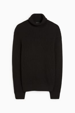 Polo neck jumper