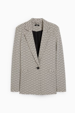 Blazer - relaxed fit - fantasia