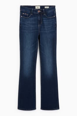 Bootcut Jeans - Mid Waist - LYCRA®