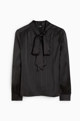 Blouse met strik in top kwaliteit online kopen C A Online Shop