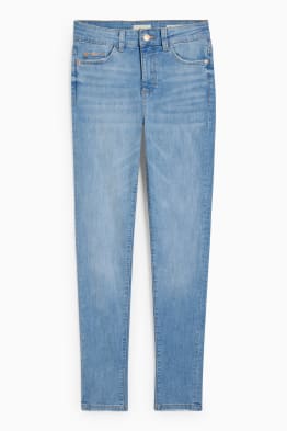 Skinny jeans - mid-rise waist - LYCRA®