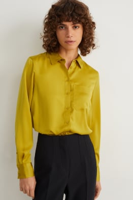 Satijnen blouse