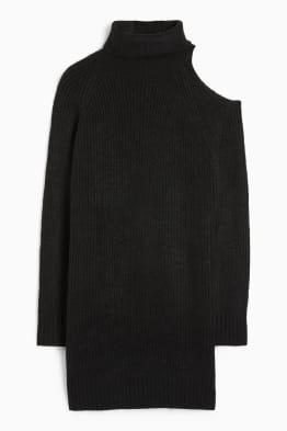 CLOCKHOUSE - knitted dress with cut-out