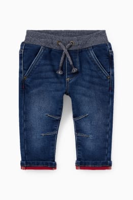 Jeans bebeluși - jeans termoizolanți