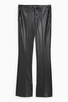 CLOCKHOUSE - pantalon - mid waist - bootcut fit - synthétique