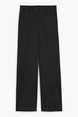 CLOCKHOUSE - cloth trousers - mid-rise waist - straight fit