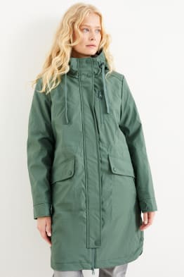 Parka à capuche