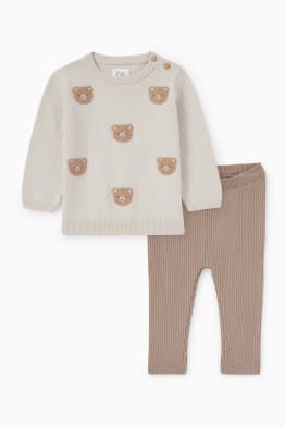 Bärchen - Baby-Outfit - 2 teilig