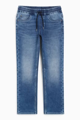 Straight jeans - ciepłe dżinsy