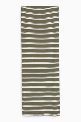 CLOCKHOUSE - knitted skirt - striped