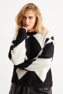 Sweter - wzorzysty