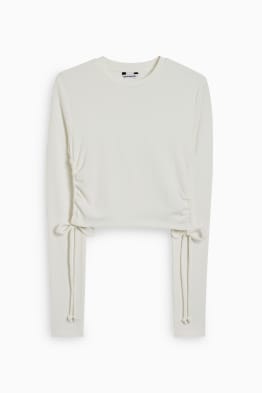 CLOCKHOUSE - cropped long sleeve top