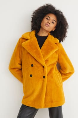 Find your perfect Faux fur jackets here C A online shop