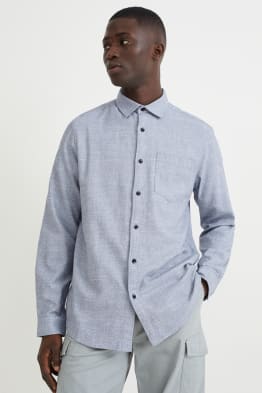 Chemise - regular fit - col kent